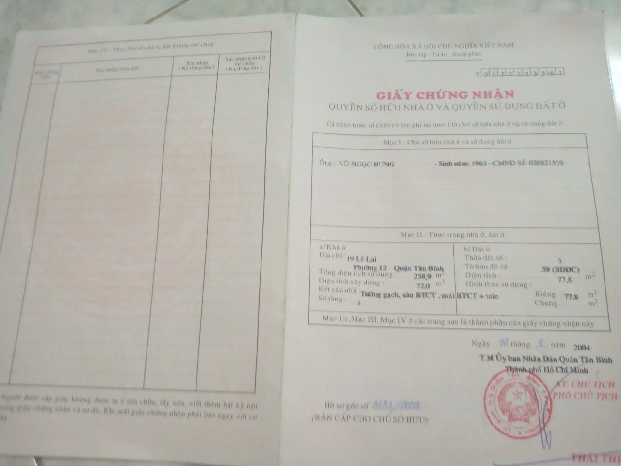 Bán nhà 19 Lê Lai Phường Bảy Hiền - Hinh 2
