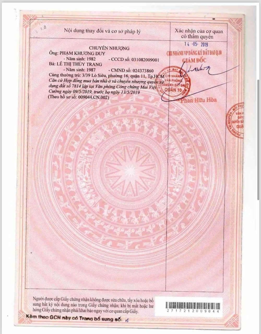 Bán nhà 285/30 Cách Mạng Tháng Tám Phường Hòa Hưng - Hinh 6
