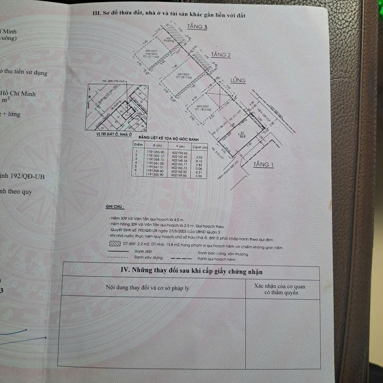 Bán nhà 309/2A-311A Võ Văn Tần Phường Bàn Cờ - Hinh 4