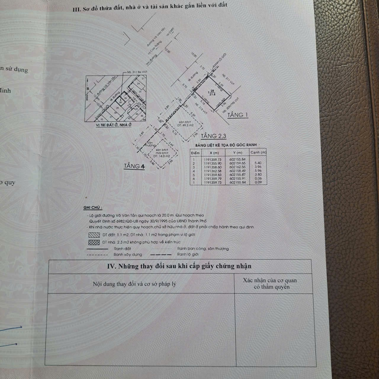 Bán nhà 309/2A-311A Võ Văn Tần Phường Bàn Cờ - Hinh 5