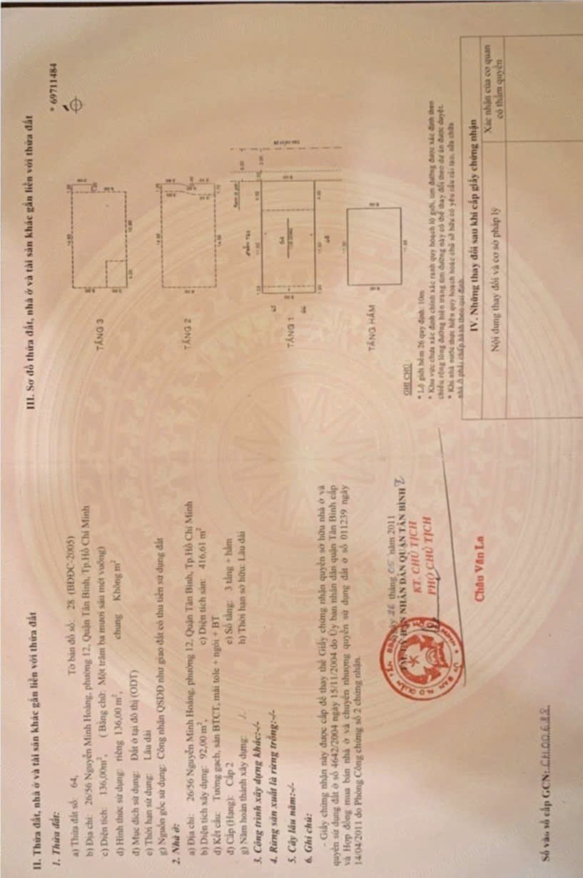 Bán nhà 26/56 Nguyễn Minh Hoàng Phường Bảy Hiền - Hinh 3