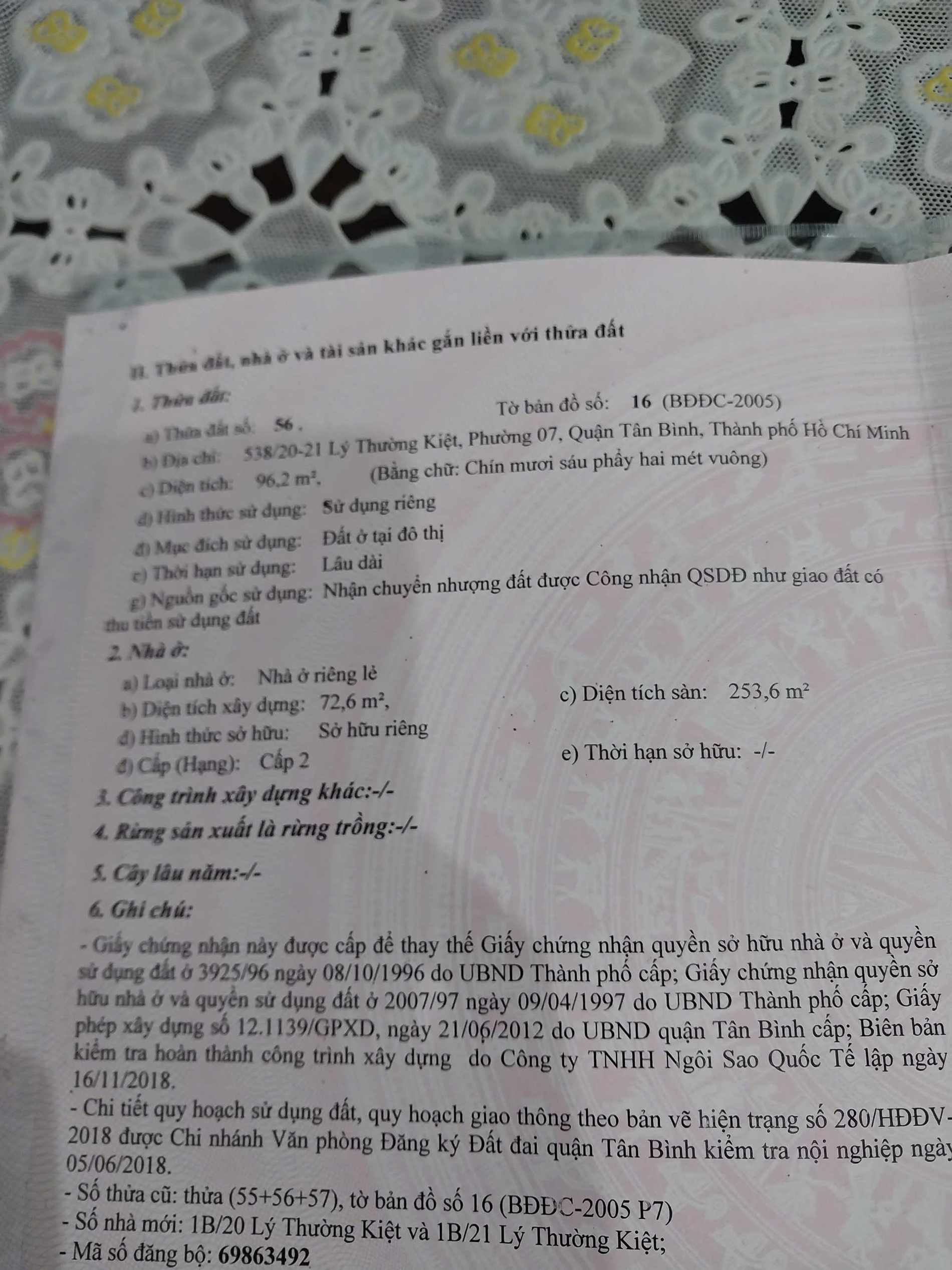 Bán nhà 538/20-21 Lý Thường Kiệt Phường Tân Sơn Nhất - Hinh 12