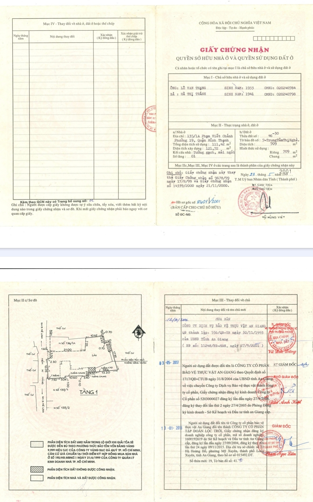 Bán nhà 12/41Thửa: 19Tờ: 41 Nguyễn Hữu Cảnh Phường Thạnh Mỹ Tây - Hinh 6