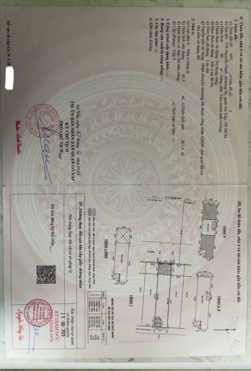 Bán nhà 572-574-576 Nguyễn Oanh Phường Gò Vấp - Hinh 2