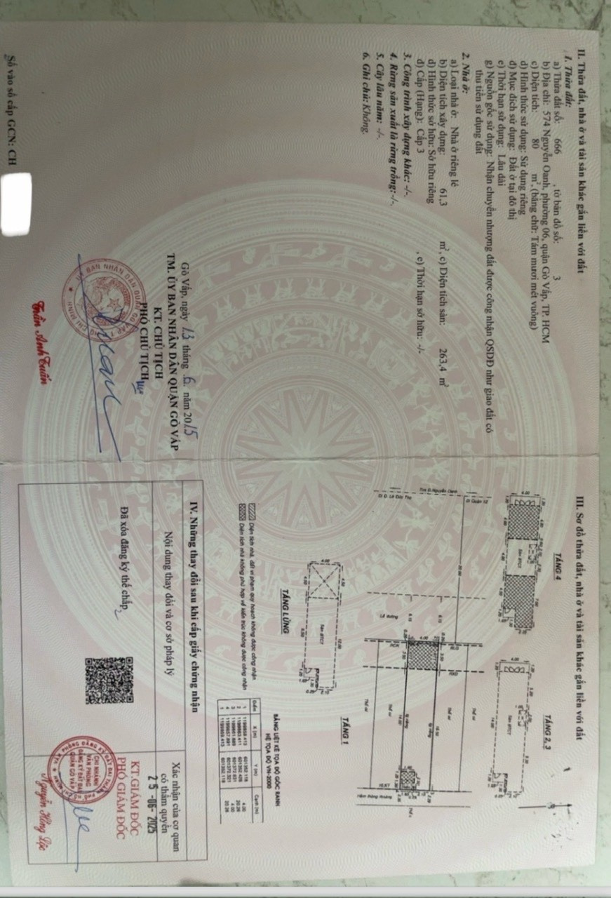 Bán nhà 572-574-576 Nguyễn Oanh Phường Gò Vấp - Hinh 4