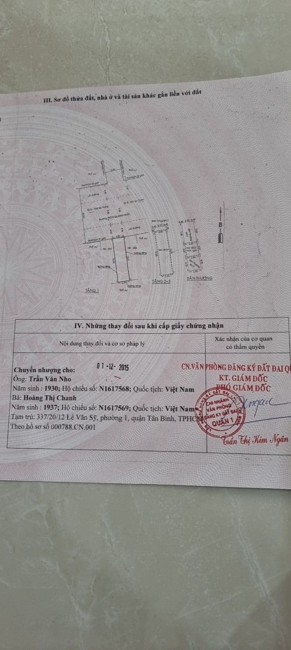 Bán nhà 257 Trần Quang Khải Phường Tân Định - Hinh 9