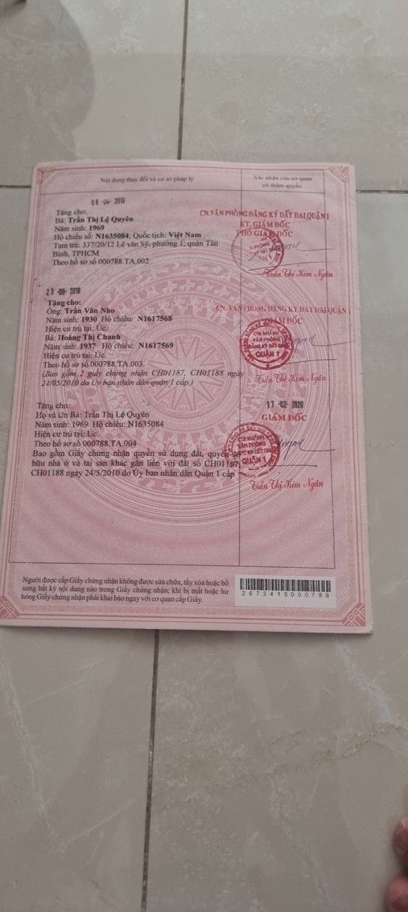 Bán nhà 257 Trần Quang Khải Phường Tân Định - Hinh 10
