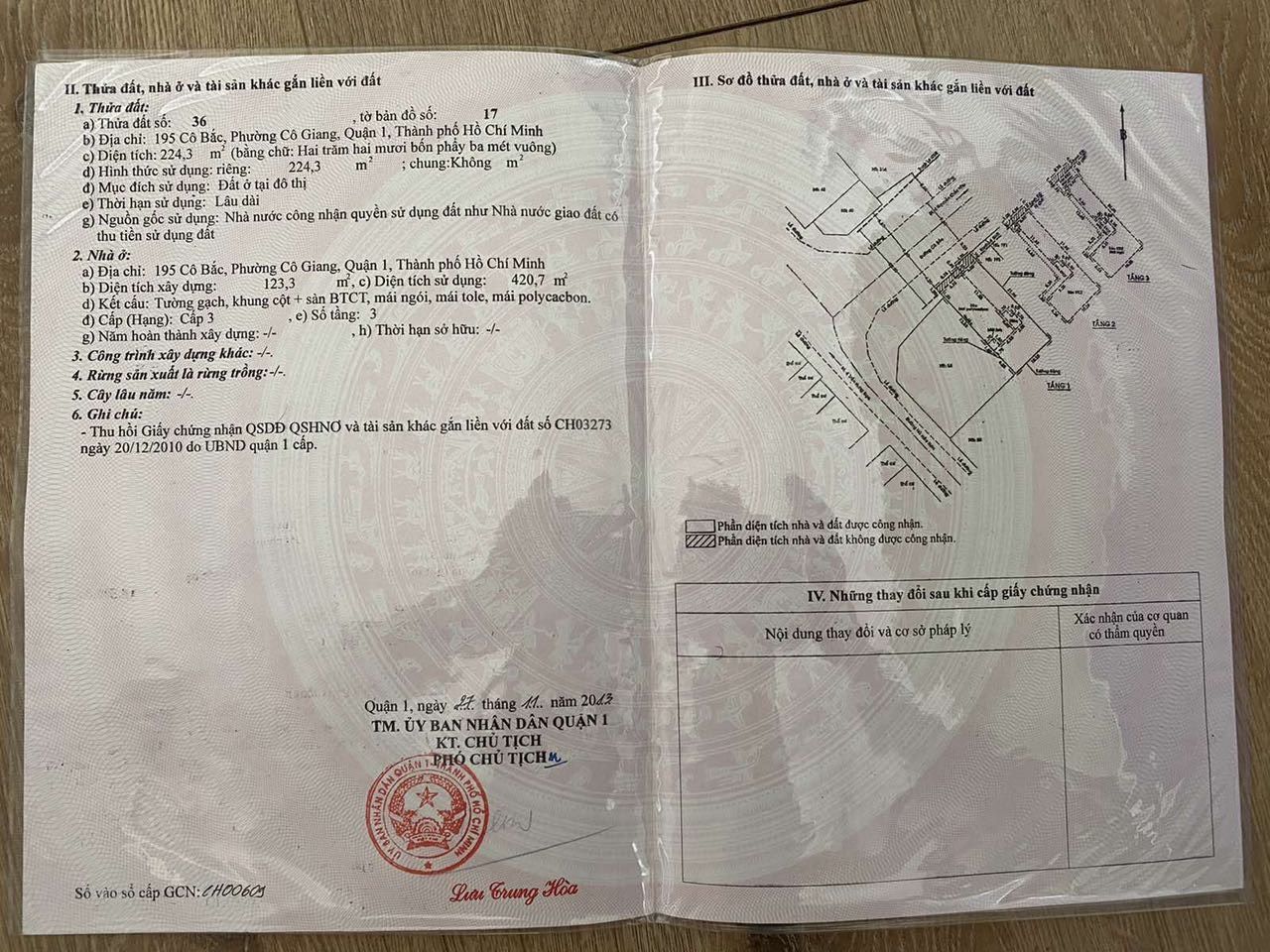 Bán nhà 195 Cô Bắc Phường Cầu Ông Lãnh - Hinh 5