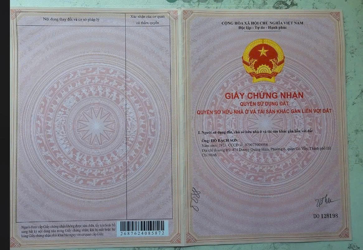 Bán nhà 474D Dương Quảng Hàm Phường An Nhơn - Hinh 2
