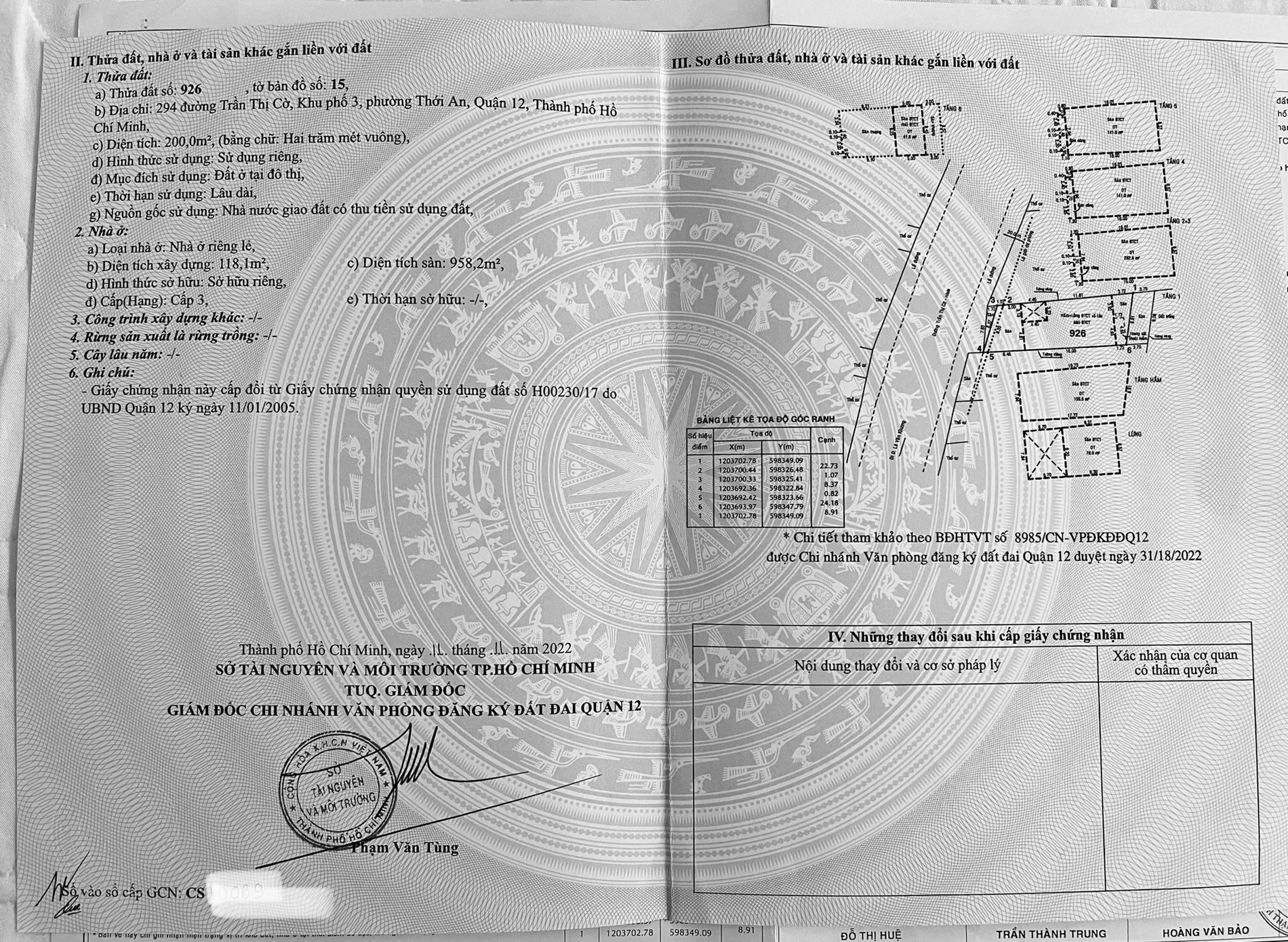Bán nhà 294 Trần Thị Cờ Phường Thới An - Hinh 9