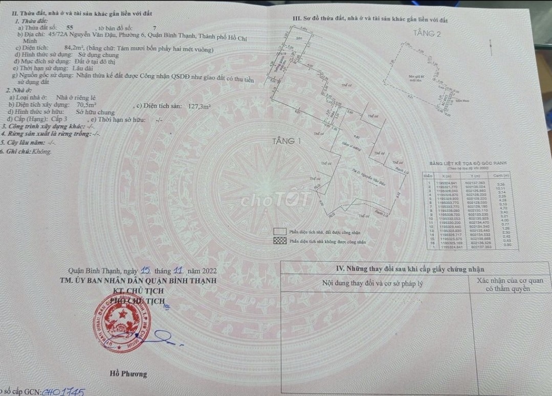 Bán nhà 45/72a Nguyễn Văn Đậu Bình Thạnh - Hinh 4