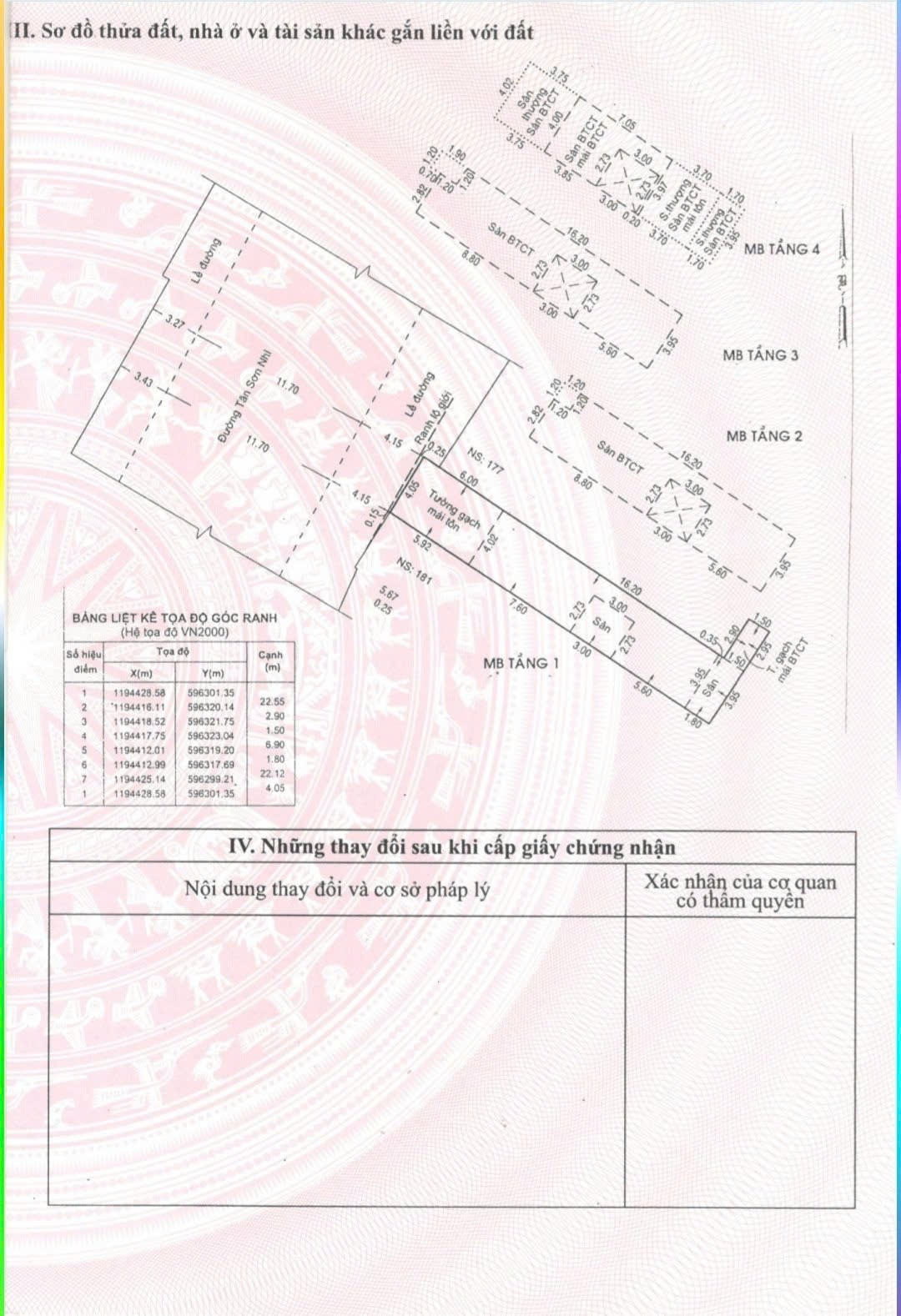 Bán nhà 179-181 Tân Sơn Nhì Phường Tân Sơn Nhì - Hinh 9