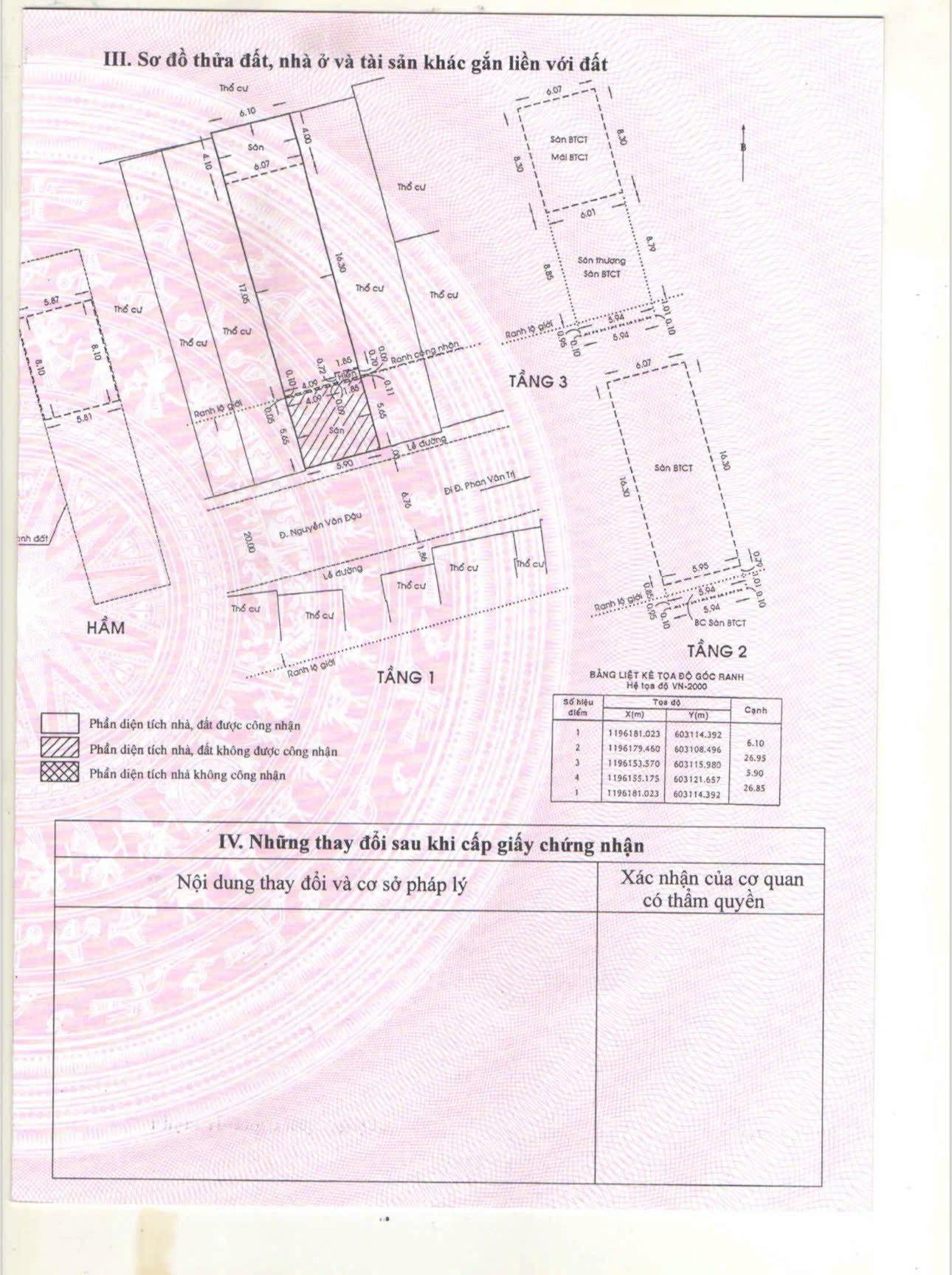Bán nhà 285aThửa: 66Tờ: 39 Nguyễn Văn Đậu Phường Bình Lợi Trung - Hinh 6