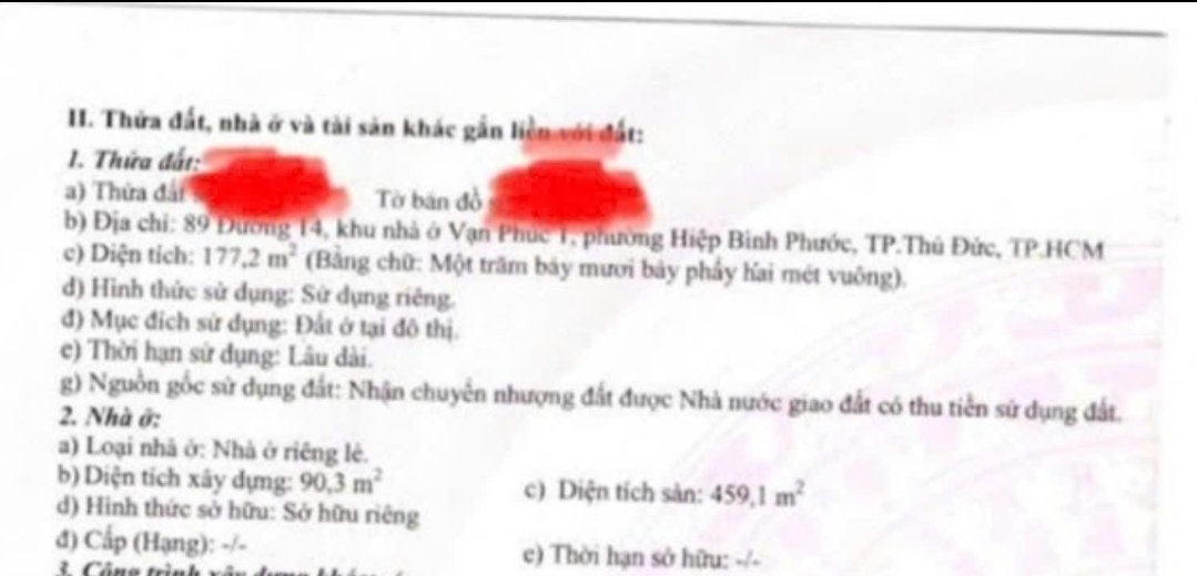 Bán Nhà 89 Số 14 Phường Hiệp Bình - Hinh 1