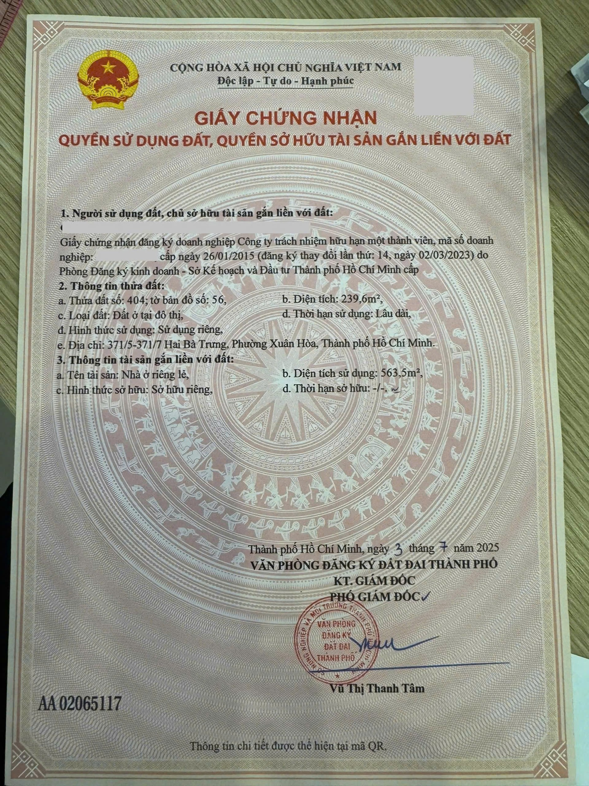Bán nhà 371/5-371/7 Hai Bà Trưng Phường Xuân Hòa - Hinh 9