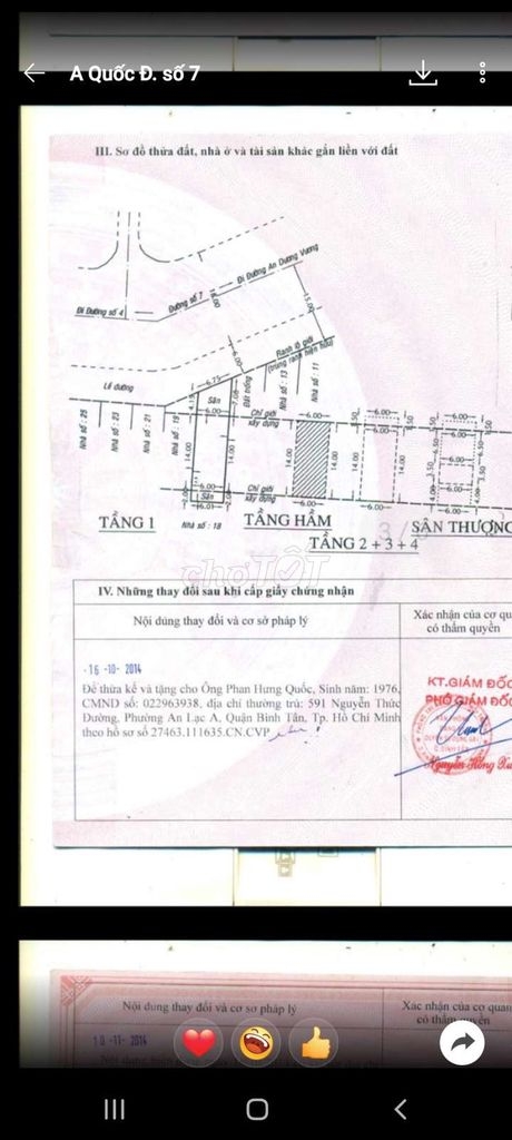 Bán nhà 17Thửa: 30Tờ: 202005 Số 7 Phường An Lạc - Hinh 4