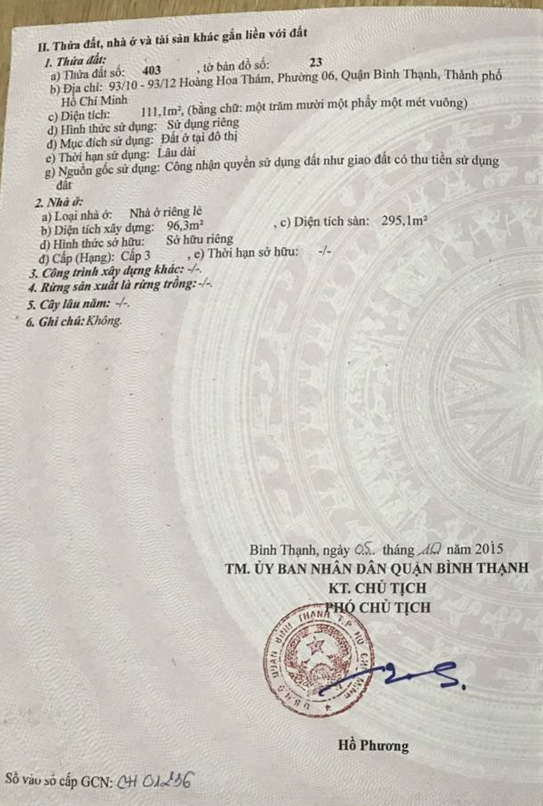 Bán nhà 93/10-93/12 Hoàng Hoa Thám Bình Thạnh - Hinh 20