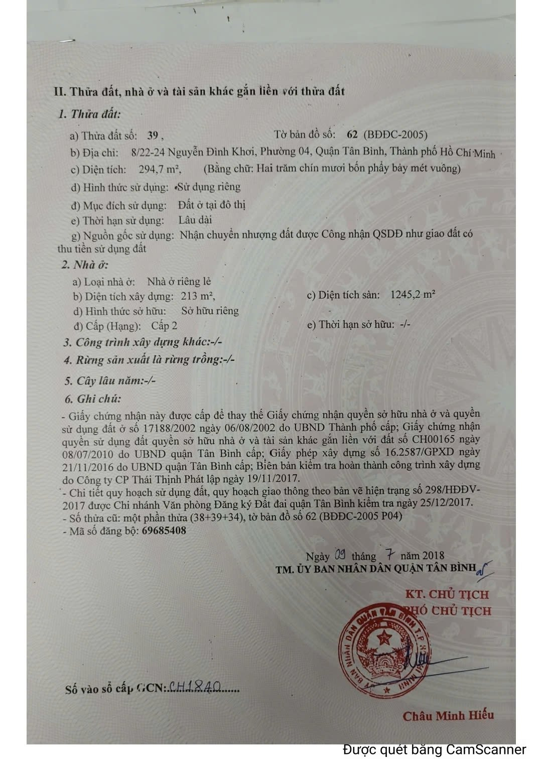 Bán Nhà 8/22-24 Nguyễn Đình Khơi Phường Tân Sơn Nhất - Hinh 2