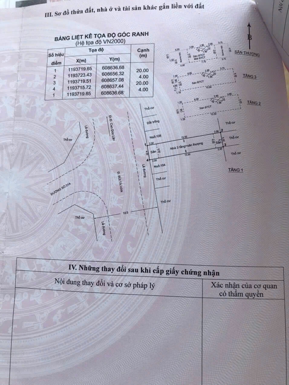 Bán nhà 106 Bùi Tá Hán Phường Bình Trưng - Hinh 6