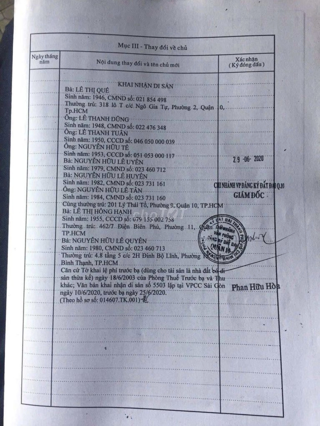 Bán Nhà 201 Lý Thái Tổ Phường Vườn Lài - Hinh 4