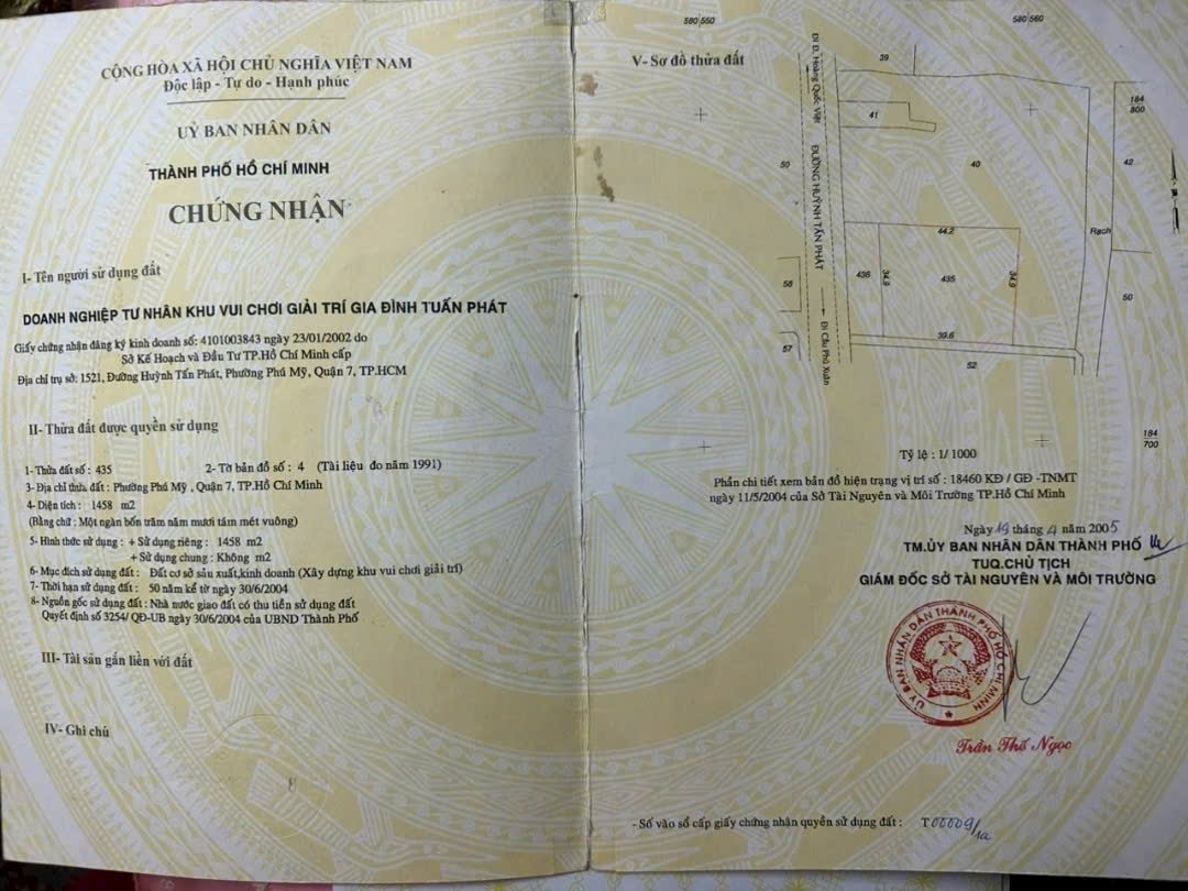 Bán Nhà 1521Thửa: 435Tờ: 4 Huỳnh Tấn Phát Phường Tân Mỹ - Hinh 2