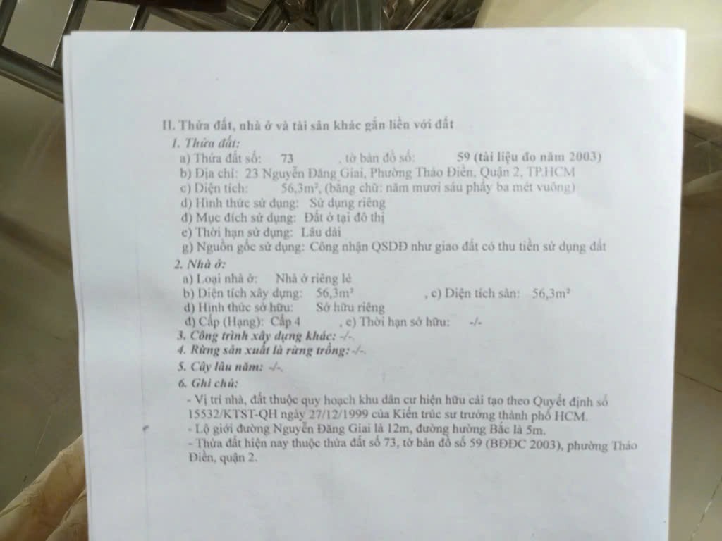 Bán nhà 23 Nguyễn Đăng Giai Phường An Khánh - Hinh 3
