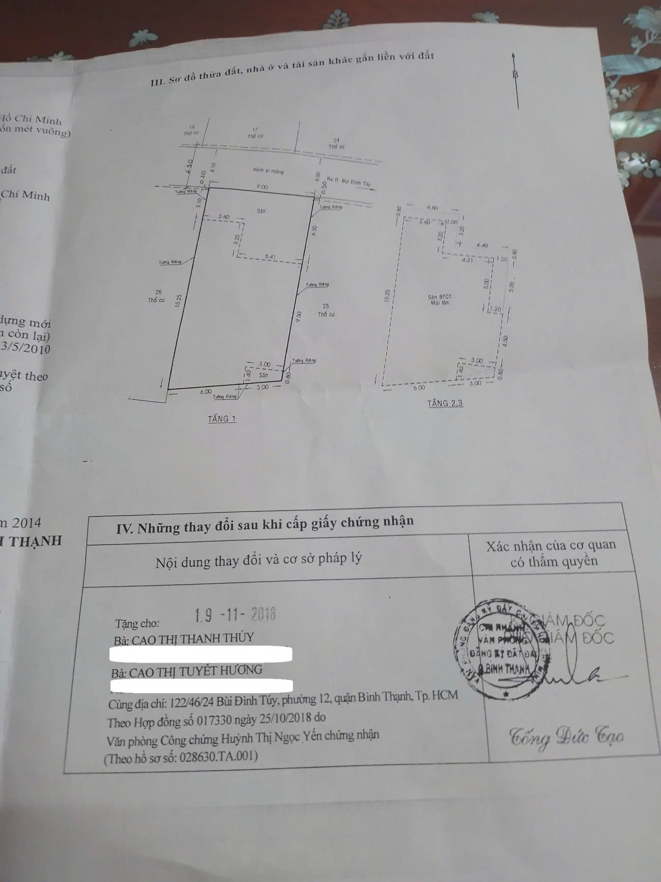 Bán Nhà 122/46/24 Bùi Đình Túy Phường Bình Thạnh - Hinh 2