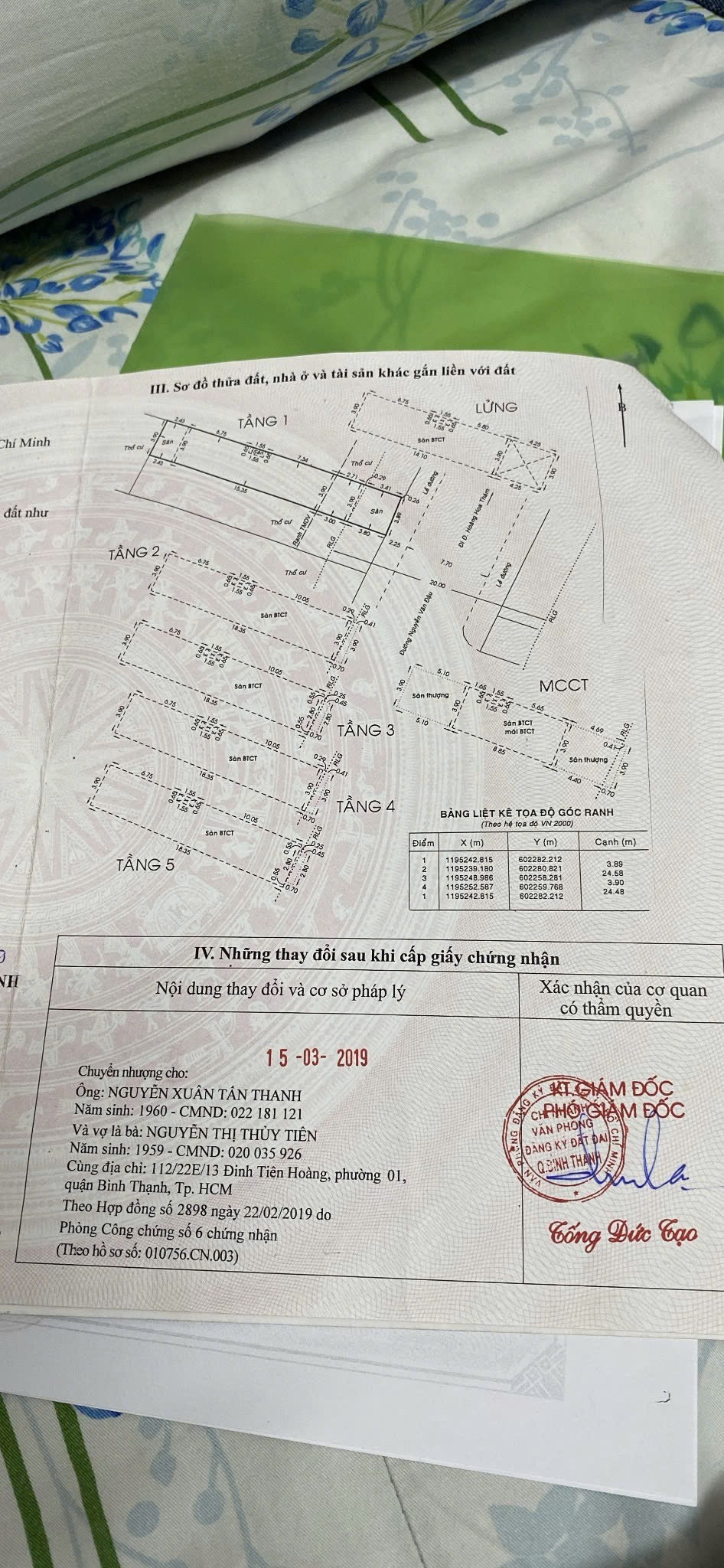 Bán nhà 43 Nguyễn Văn Đậu Bình Thạnh - Hinh 5
