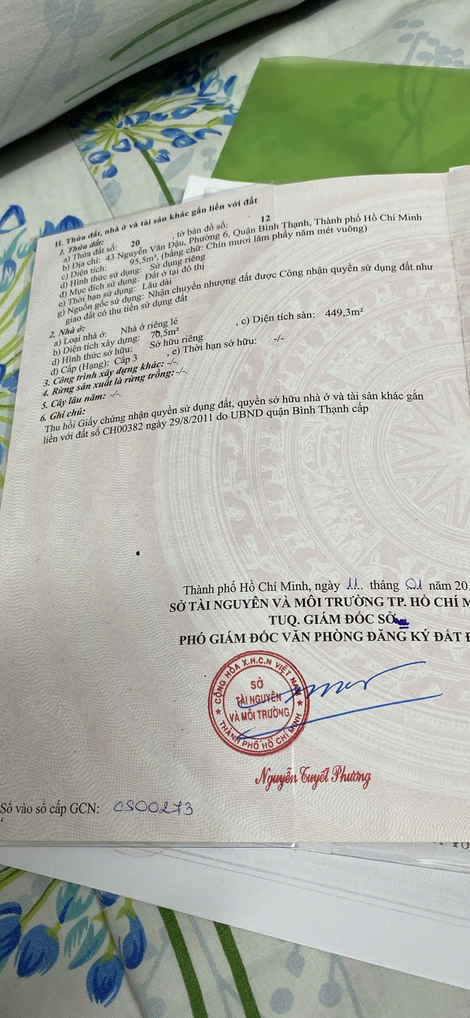 Bán nhà 43 Nguyễn Văn Đậu Bình Thạnh - Hinh 7