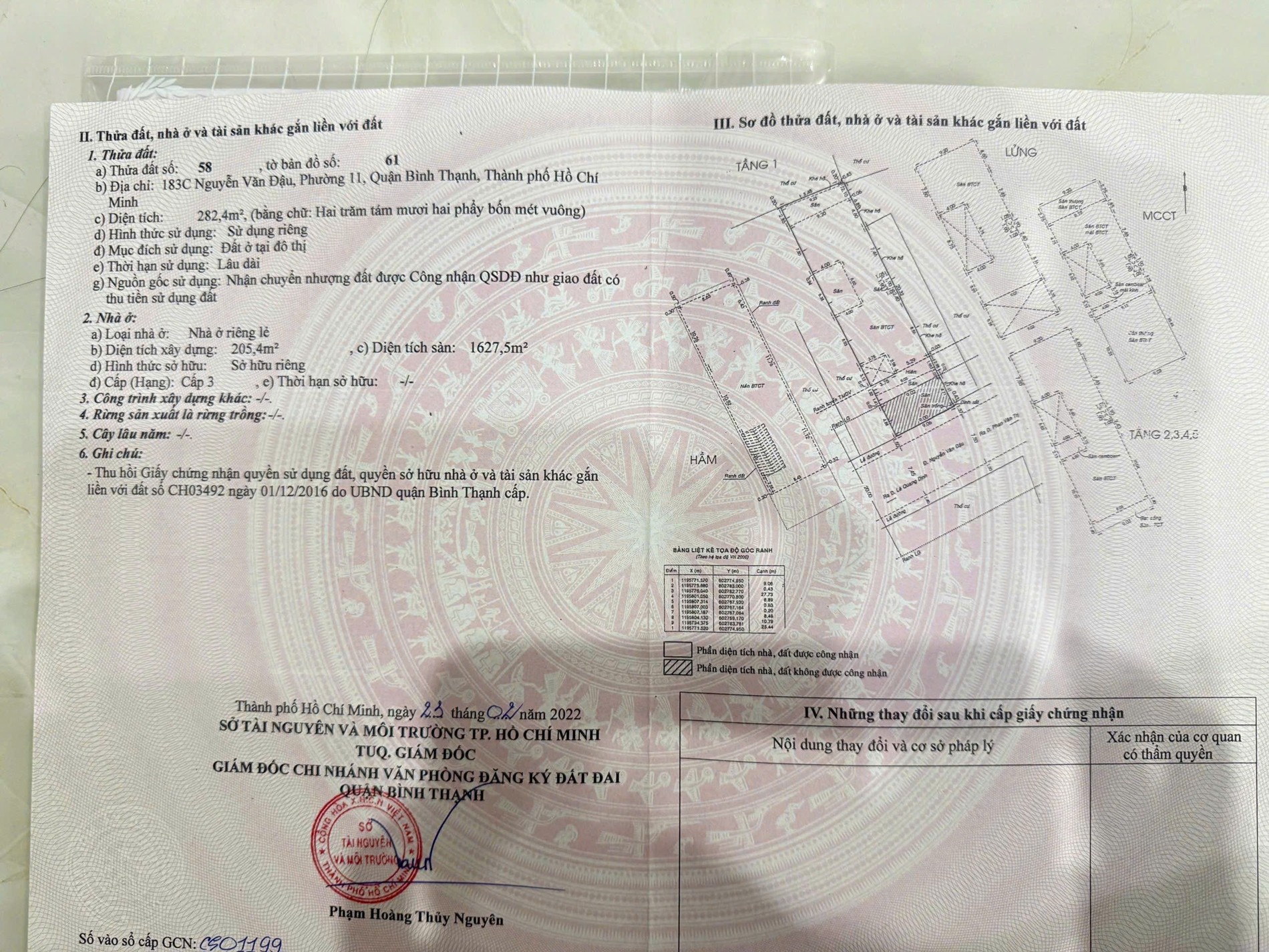 Bán nhà 183c Nguyễn Văn Đậu Phường Bình Lợi Trung - Hinh 3