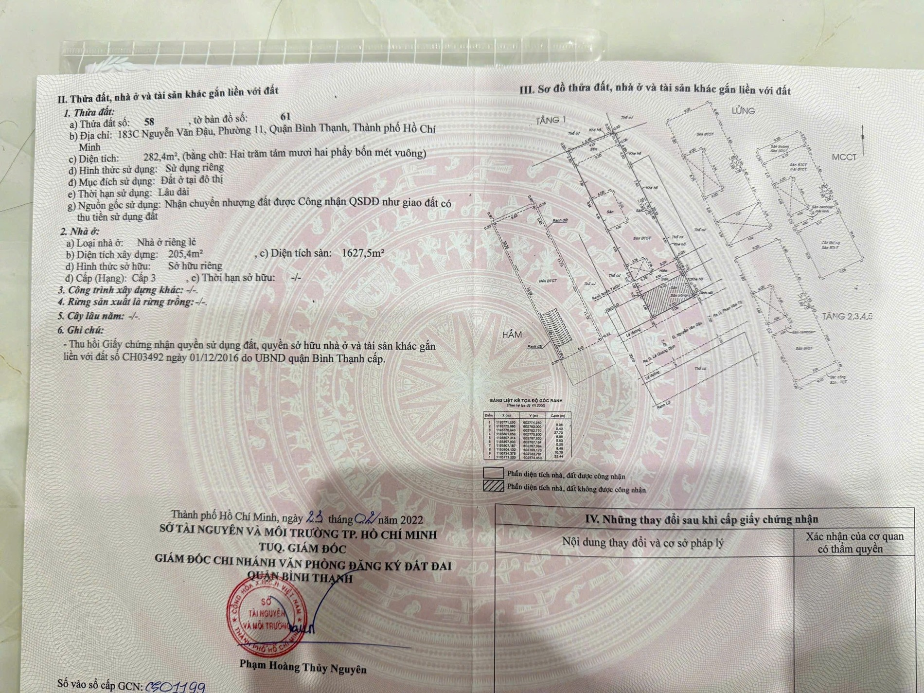 Bán nhà 183c Nguyễn Văn Đậu Phường Bình Lợi Trung - Hinh 4