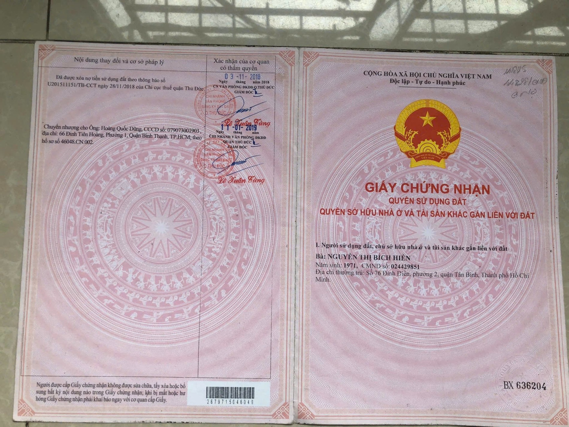 Bán nhà 147A Ngô Chí Quốc Phường Tam Bình - Hinh 3