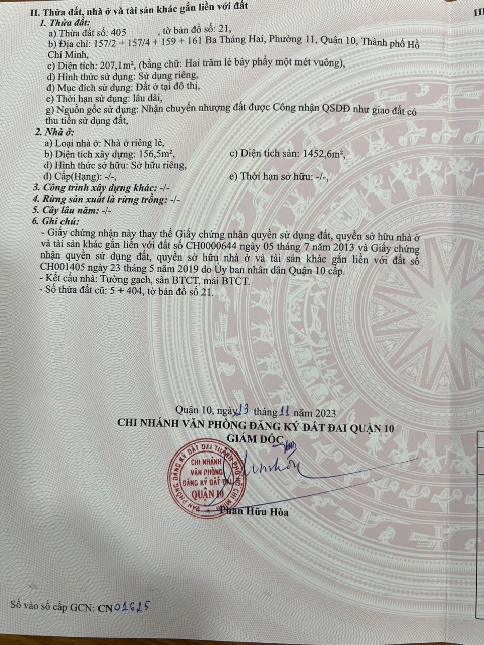 Bán nhà 159-161 3 Tháng 2 Quận 10 - Hinh 3