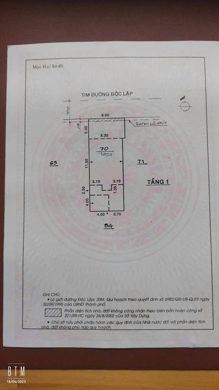Bán Nhà 32/35A Độc Lập Phường Tân Sơn Nhì - Hinh 3