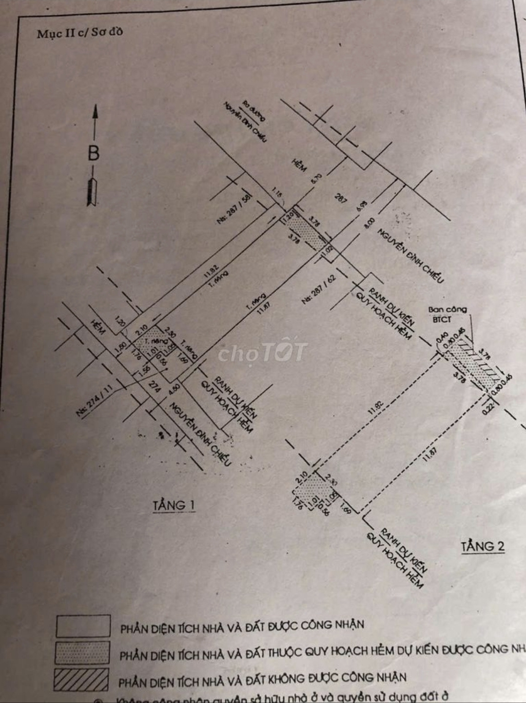 Bán nhà 287/60 Nguyễn Đình Chiểu Phường Bàn Cờ - Hinh 3