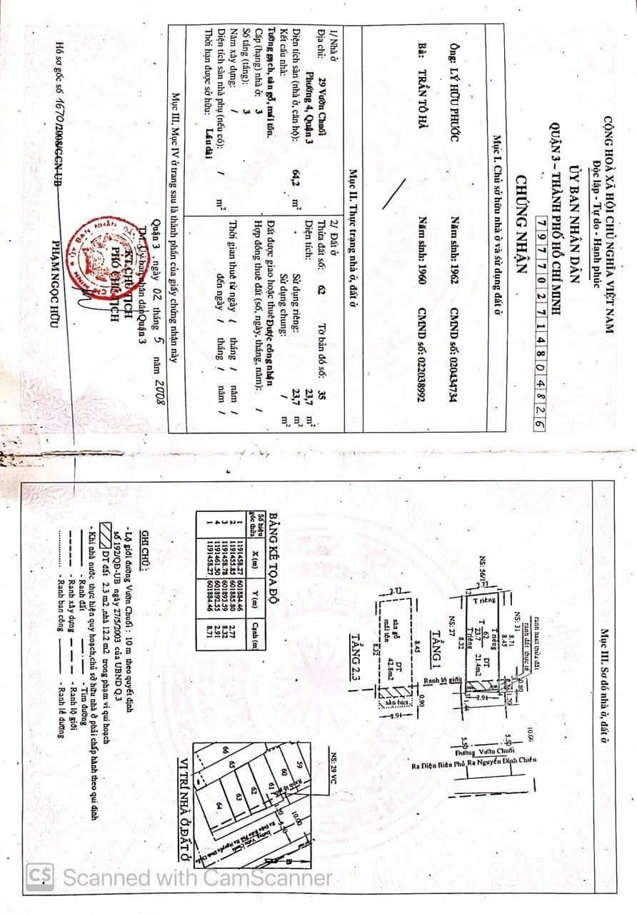 Bán nhà 29-31 Vườn Chuối Phường Xuân Hòa - Hinh 3