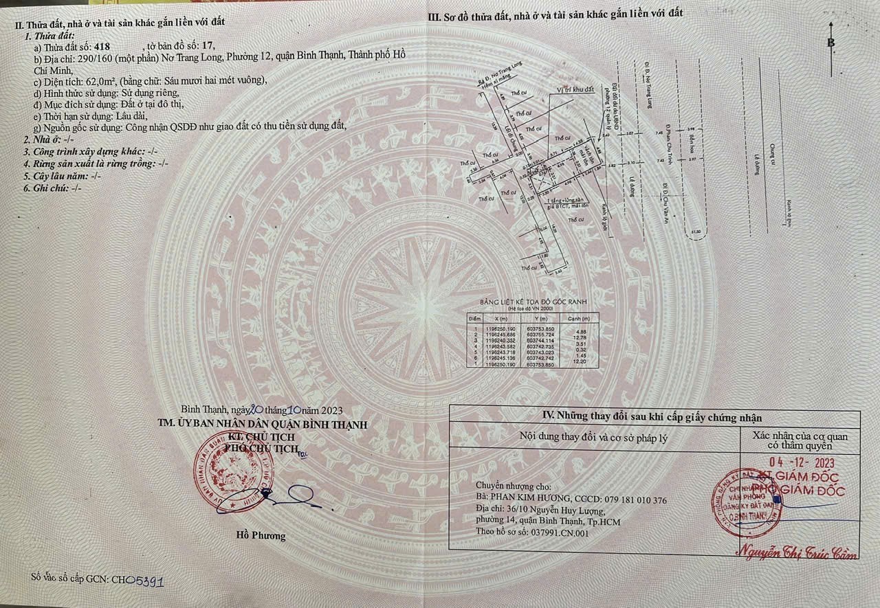 Bán nhà 151 Phan Chu Trinh Phường Bình Thạnh - Hinh 5