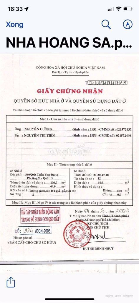 Bán nhà 783+783/1+783/1A+783/1B Hoàng Sa Phường Nhiêu Lộc - Hinh 9