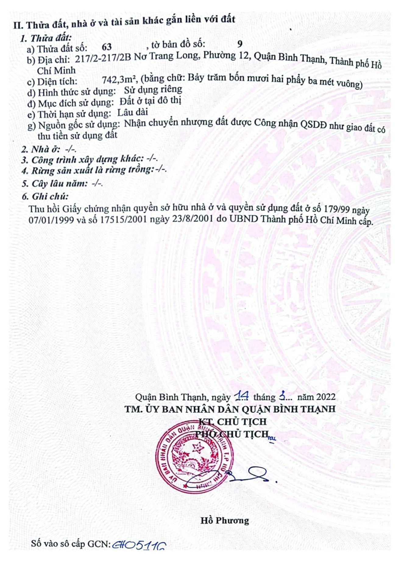 Bán nhà 217/2-217/2B Nơ Trang Long Phường Bình Thạnh - Hinh 4