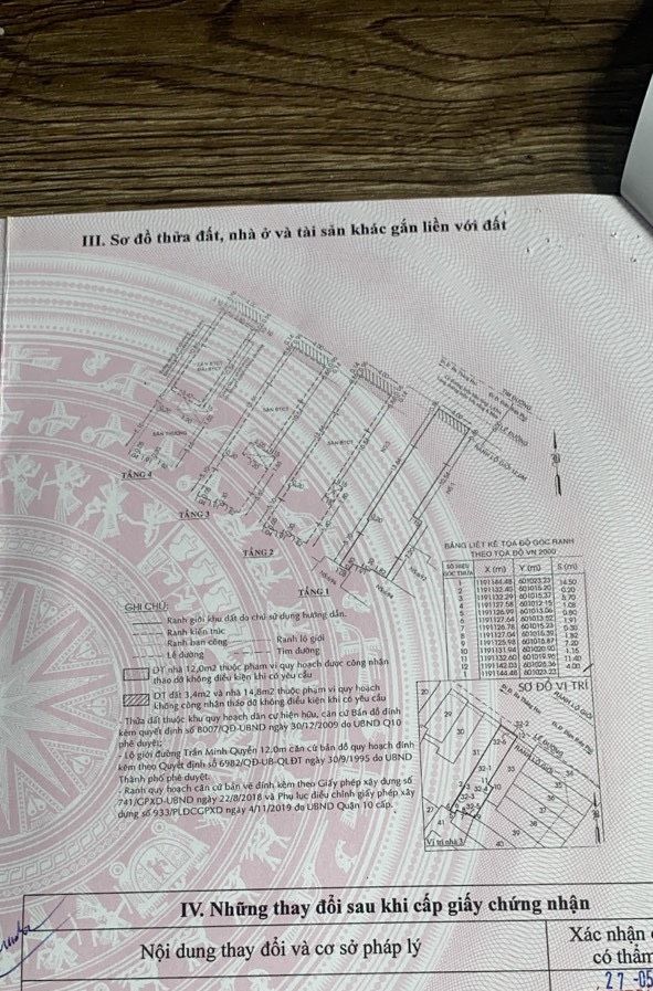 Bán nhà 3 Trần Minh Quyền Phường Vườn Lài - Hinh 4