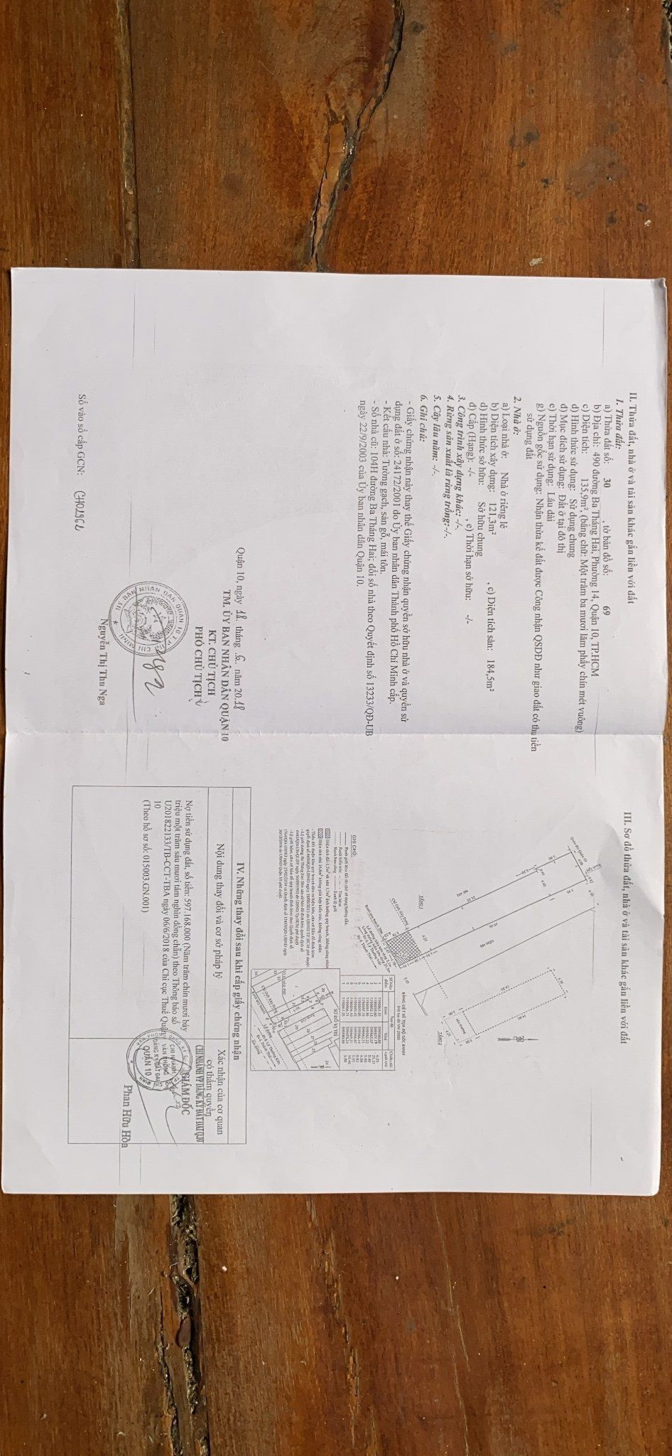 Bán nhà 490 3 Tháng 2 Phường Diên Hồng - Hinh 5