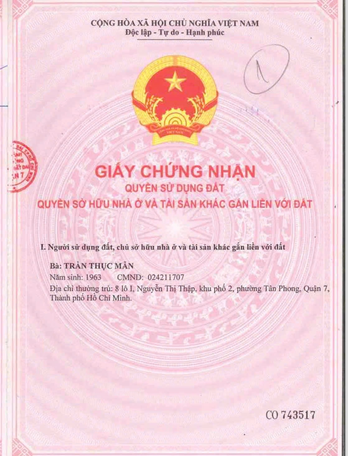 Bán nhà 414-416 Tân Phú Phường Tân Mỹ - Hinh 12