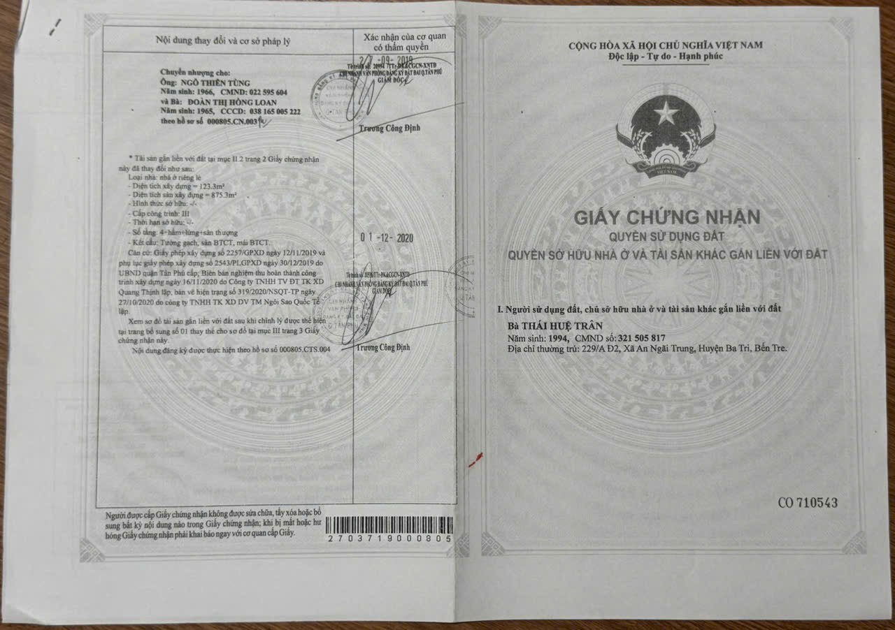 Bán nhà 178/55 Tô Hiệu Phường Phú Thạnh - Hinh 14