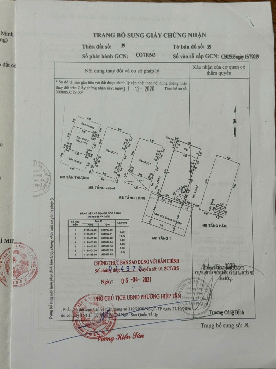 Bán nhà 178/55 Tô Hiệu Phường Phú Thạnh - Hinh 15