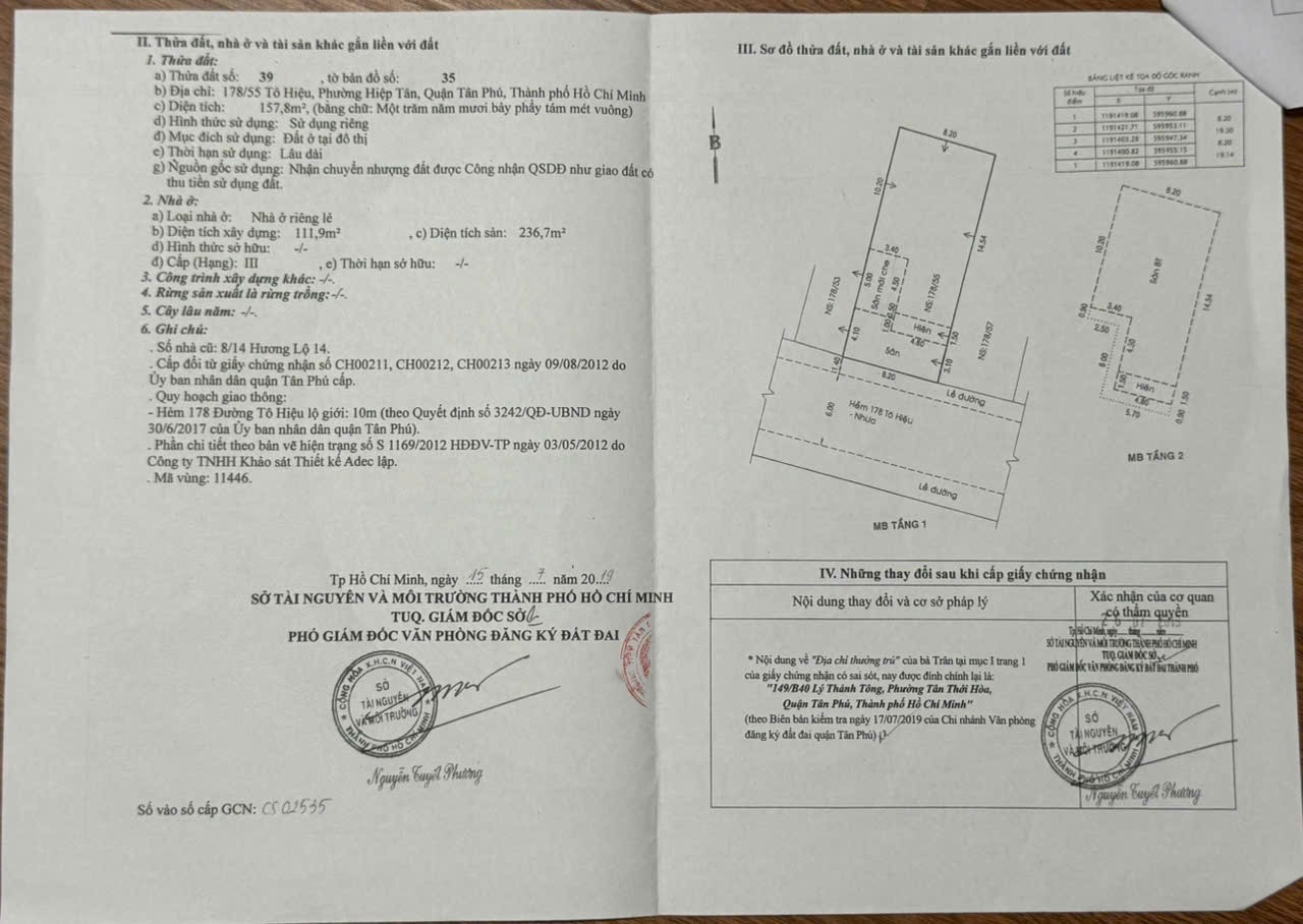 Bán nhà 178/55 Tô Hiệu Phường Phú Thạnh - Hinh 16