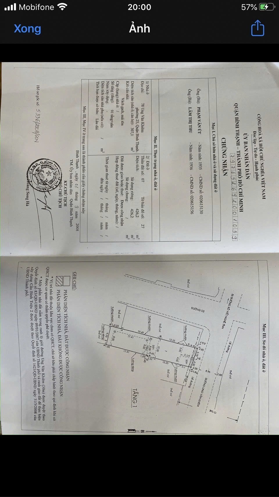 Bán nhà 80 Ung Văn Khiêm Phường Thạnh Mỹ Tây - Hinh 4