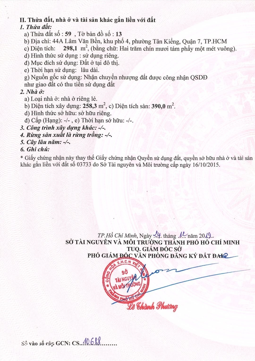 Bán nhà 44A Lâm Văn Bền Phường Tân Hưng - Hinh 4