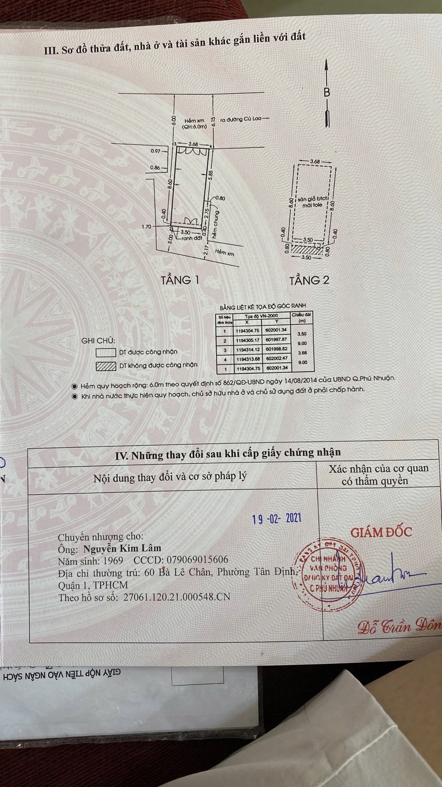 Bán Nhà 101 Hoa Đào Phường Cầu Kiệu - Hinh 3
