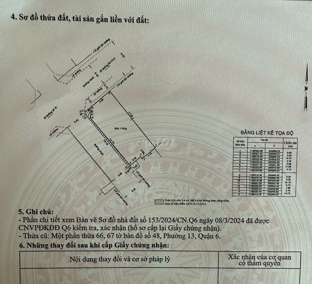 Bán nhà F29 Cư Xá Phú Lâm B Phường Phú Lâm - Hinh 4