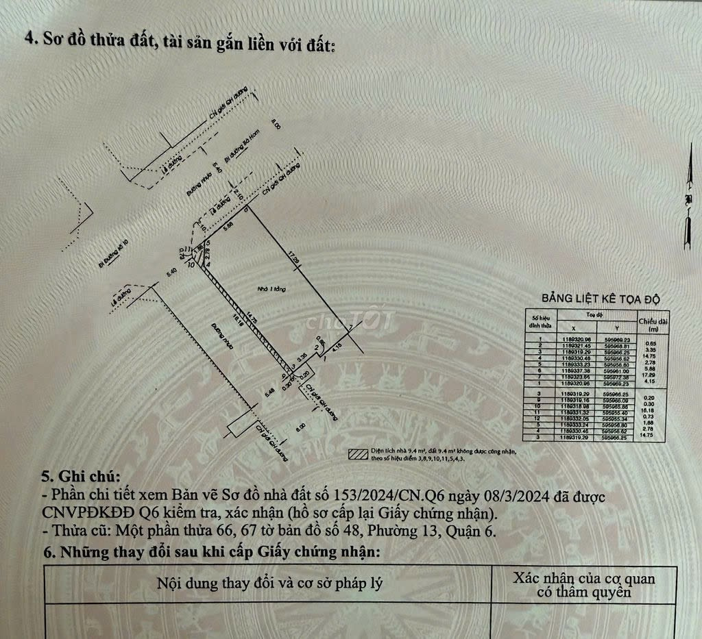 Bán nhà F29 Cư Xá Phú Lâm B Phường Phú Lâm - Hinh 5